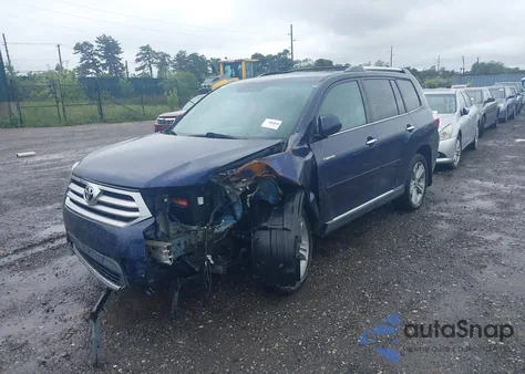 2012 Toyota Highlander Limited V6 from USA, damaged, VIN 5TDDK3EH9CS157524